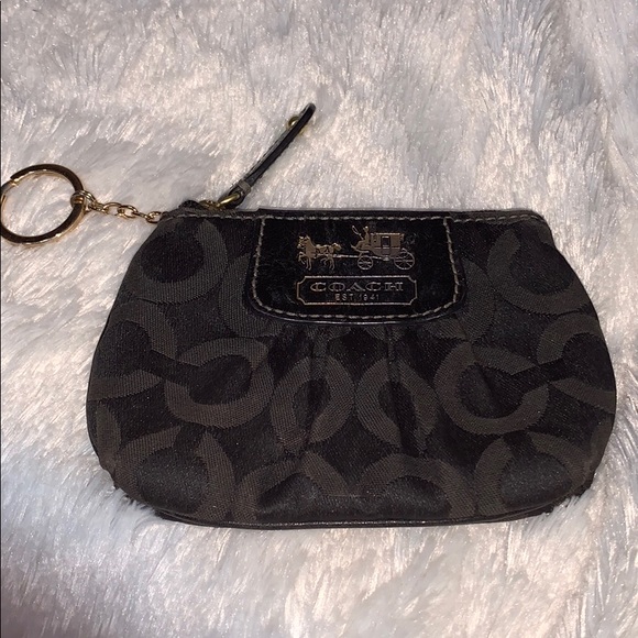 Coach Handbags - Black coach coin purse